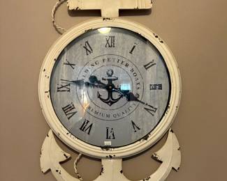 Anchor Wall Clock