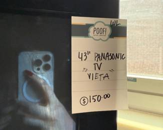 43" Panasonic Tv "Vieta"