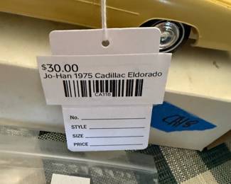 Jo-Han 1975 Cadillac Eldorado 