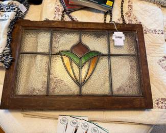 Stained Glass Window Hanging