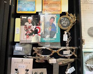 Watches, Judith Jack Earrings, Sport Cards, Pokemon Cards 