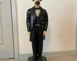 Jack Daniel Advertising Statue