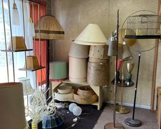 Mid-Century Modern Lamps and Lamp Shades