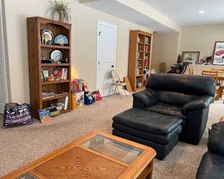 BOOKCASES, BOOKS 