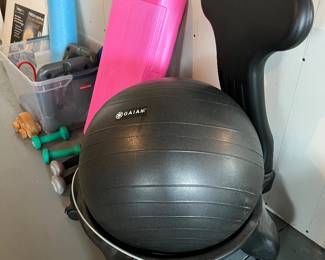 GAIAM BALANCE BALL CHAIR