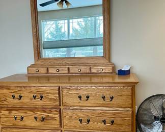 DRESSER WITH MIRROR