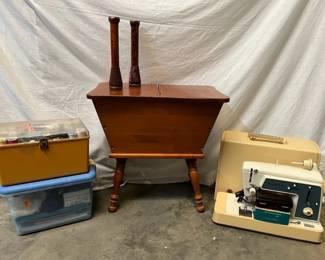 Sewing Collection  Singer Portable Machine  Sprague  Carleton