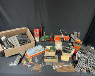 American Flyer And Lionel Train Lot