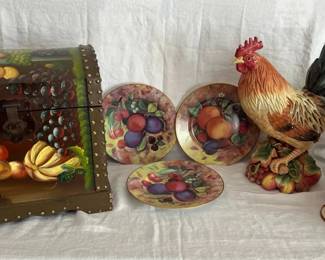 Limoges, Fitz  Floyd And Fruit