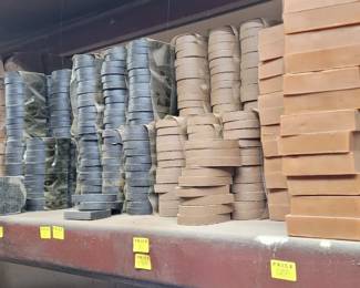 hundreds of new heels and soles