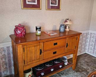 rustic credenza 