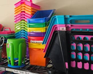 lots of storage solutions for teachers and moms