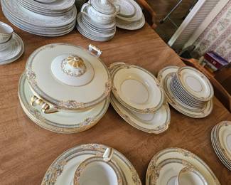 vintage dish set