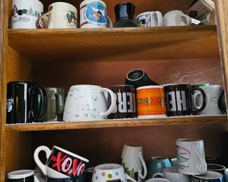 lots of cups to chose from