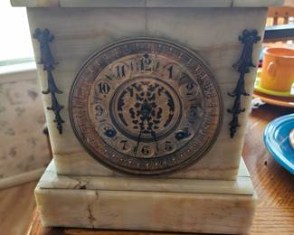 Vintage Marble Mantle clock