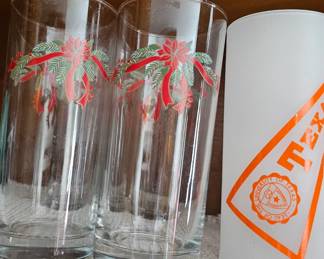 Christmas glasses