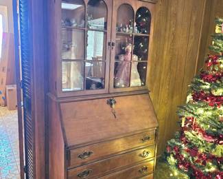 Desk with lots of storage and display