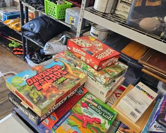 lots of modern and vintage games