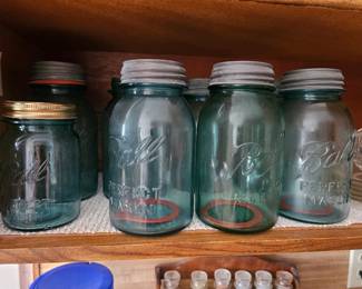 vintage Bali jars
