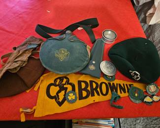 Vintage Girl Scout items