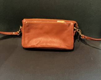 Zenith Leather Double Zip Purse