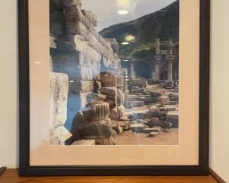 Ancient Greek Ruins Landscape Photograph