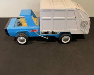 Vintage Buddy L Sanitation Garbage Truck