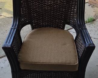 Pier Wicker Patio Chair