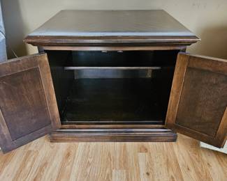 Dark Wood Side Cabinet third image