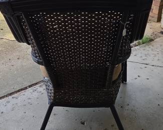 Pier Wicker Patio Chair third image