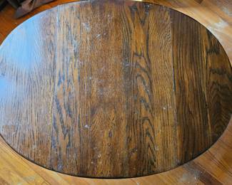 Oak Gate Leg Drop Leaf Table second image