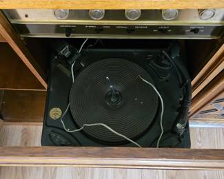 Vintage Stereo Cabinet third image