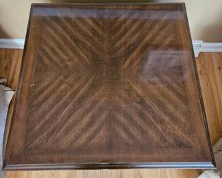 Dark Wood Side Cabinet second image