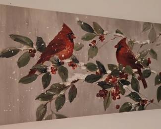 Two Cardinals in Snow