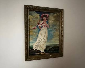 Classic Victorian style wall art
