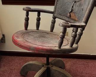 Antique office chair