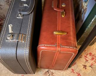 Vintage suit cases