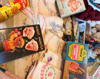 Vintage toys and games