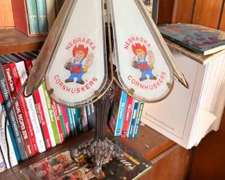 Nebraska Cornhuskers lamp