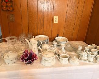 Rosenthal Classic Rose: A German porcelain line known for romantic floral patterns