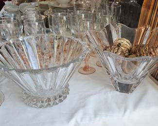 Rosenthal"Blossoms" Crystal & Orreford Orion by Lars-Lead Crystal