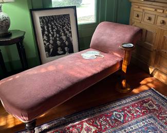 Fainting couch is the only thing available in this picture.  