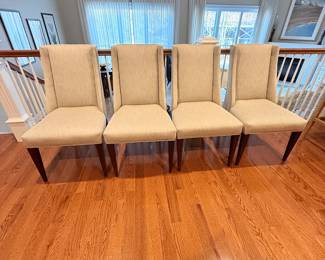 Set of 4 upholstered chairs