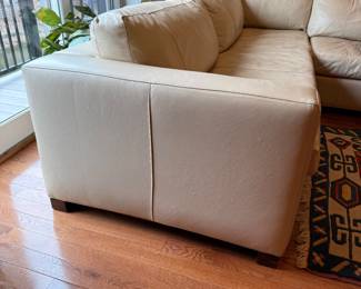   Michael Weiss for Vanguard - Leather sectional sofa