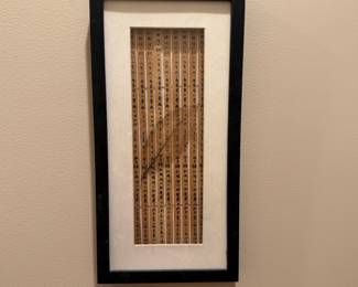 Framed Asian writing