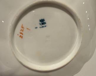 Copeland Orange Mandarin demitasse set