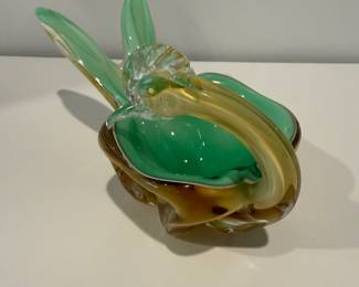 Murano Glass Bird Bowl