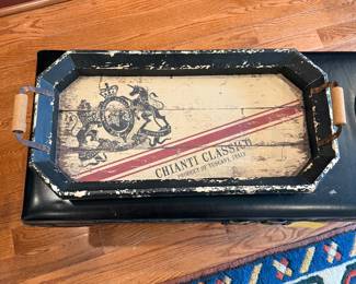 "Chianti Classico" wood tray