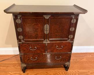 Asian style cabinet