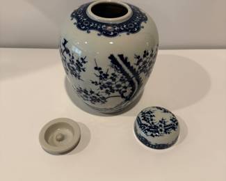 Blue & White Ginger Jar 